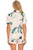 Printed Button Up Short Sleeve Top and Shorts Lounge Set