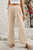 Elastic Waist Wide Leg Pants