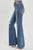 RISEN High Waist Distressed Fare Jeans