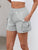 Drawstring Elastic Waist Shorts with Pockets