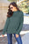 Basic Bae Full Size Ribbed Exposed Seam Mock Neck Knit Top