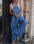 Wide Leg Denim Overalls