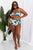 Marina West Swim Take A Dip Twist High-Rise Bikini in Forest