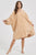 Lantern Sleeve Oversized Hooded Fuzzy Lounge Dress