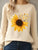 Sunflower Round Neck Dropped Shoulder Sweatshirt