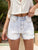 Raw Hem Denim Shorts