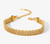 18K Gold-Plated Wide Chain Bracelet