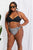 Marina West Swim Summer Splash Halter Bikini Set in Black