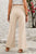 Elastic Waist Wide Leg Pants