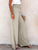 Full Size Decorative Button High Waist Pants