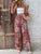 Printed Wide Leg Pants