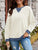 Contrast Round Neck Long Sleeve Sweatshirt