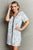 MOON NITE Quilted Quivers Button Down Sleepwear Dress