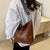 PU Leather Adjustable Strap Shoulder Bag