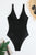 Plunge Wide Strap One-Piece Swimwear