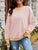 Contrast Round Neck Long Sleeve Sweatshirt