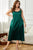 Plus Size Tie-Shoulder Midi Night Dress