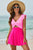 Cutout V-Neck Cap Sleeve One-Piece Swimwear