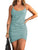 Ruched Scoop Neck Mini Cami Dress