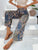 Printed Wide Leg Pants