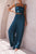 Ruffled Sleeveless Top and Wide Leg Pants Set