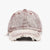 Raw Hem Adjustable Cotton Baseball Cap