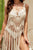 Cutout Fringe Scoop Neck Cover-Up