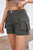 High Waist Shorts with Pockets