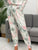 Tie-Dye Round Neck Top and Drawstring Pants Lounge Set