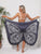 Tassel Butterfly Spaghetti Strap Cover Up