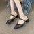 Point Toe Block Heel Sandals