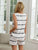 Striped Round Neck Tank and Shorts Lounge Set