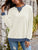 Contrast Round Neck Long Sleeve Sweatshirt