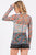 SAGE + FIG Floral Mesh Long Sleeve Top