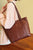 Textured PU Leather Handbag