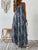 Full Size Printed Scoop Neck Maxi Cami Dress