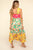 Haptics Floral Color Block Maxi Dress with Pockets