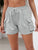 Drawstring Elastic Waist Shorts with Pockets