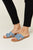 Forever Link Raw Trim Denim H-Band Flat Sandals