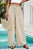 Smocked Wide Leg Pants with Pockets