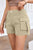 High Waist Shorts with Pockets