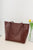 Textured PU Leather Handbag