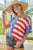 BiBi American Flag Theme Short Sleeve T-Shirt