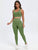 Scoop Neck Wide Strap Top and Pants Active Set