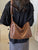 PU Leather Adjustable Strap Shoulder Bag