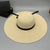 Bow Paper Braided Wide Brim Hat