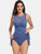 Cutout Round Neck Sleeveless One-Piece Swimwear