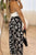 Full Size Printed High Waist Wide Leg Pants