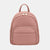 David Jones PU Leather Backpack Bag