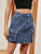 High Waist Denim Skirt